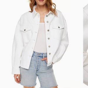 NWT ARITZIA Denim Forum Nico Shirt Jacket